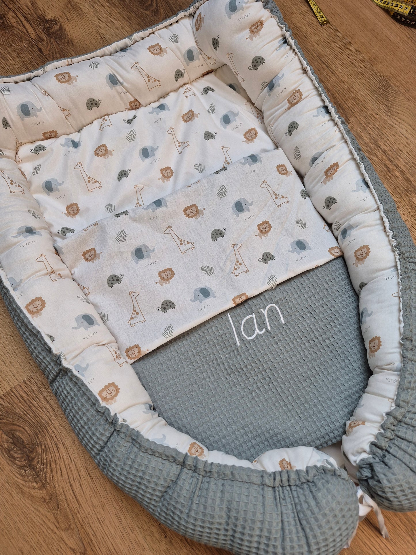 Babynestje tweeling Safari Dieren