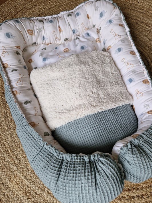 Babynestje tweeling Safari Dieren